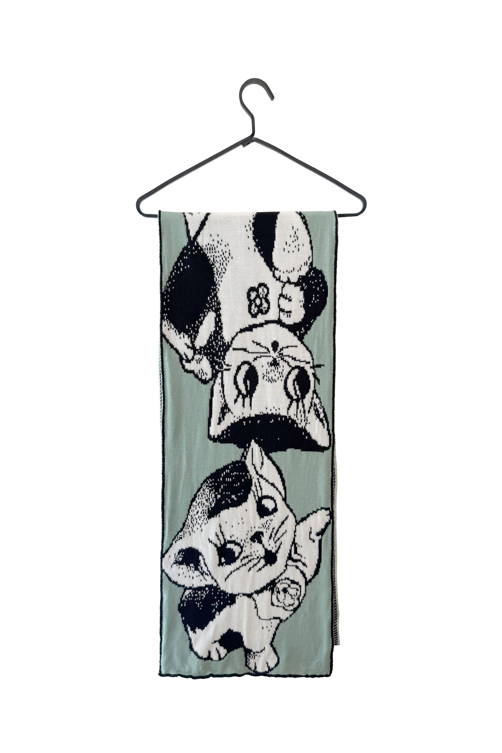 Cat Scarf Mint - Image 3